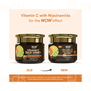 Wow Skin Science New Vitamin C & Niacinamide Face Cream 50gm