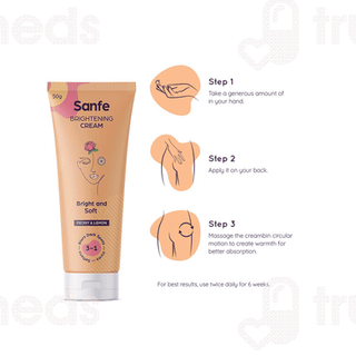 Sanfe Brightening Peony & Lemon Cream 50Gm