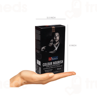 Dr Batras Colour Nourish Black Hair Colour Cream 120gm