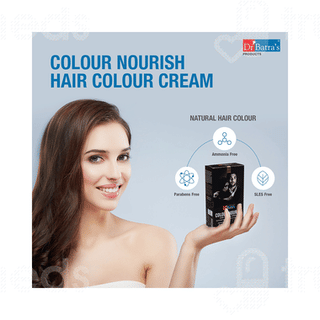 Dr Batras Colour Nourish Black Hair Colour Cream 120gm