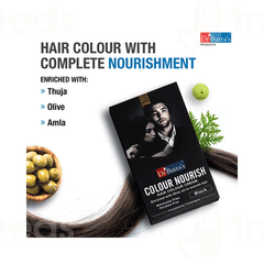 Dr Batras Colour Nourish Black Hair Colour Cream 120gm