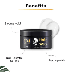 Tru Hair & Skin Hair Wax Anti Dandruff Cream 50gm