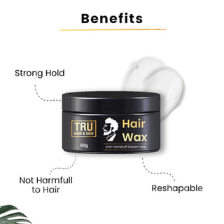 Tru Hair & Skin Hair Wax Anti Dandruff Cream 50gm