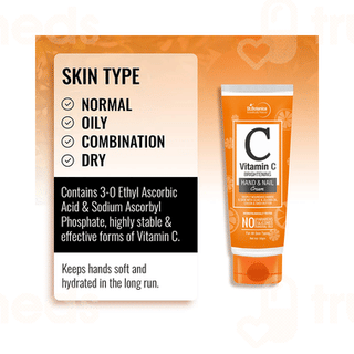 St Botanica Vitamin C Brightening Hand & Nail Cream 50gm