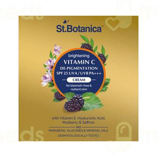 St Botanica Vitamin C E & Hyaluronic Acid De Pigmentation Cream 50gm