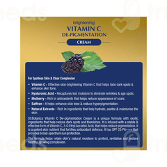 St Botanica Vitamin C E & Hyaluronic Acid De Pigmentation Cream 50gm