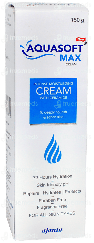 Aquasoft Max New Intense Moisturizing Cream 150gm