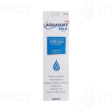 Metasoft Cream Aquasoft Max New Intensive Moisturising Cream 150gm - Uses, Side ...
