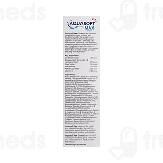 Aquasoft Max New Intense Moisturizing Cream 150gm