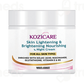 Kozicare Skin Lightening & Brightening Nourishing Night Cream 50gm