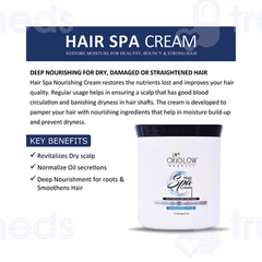 Oxyglow Herbals Hair Spa Cream 1000gm Oxyglow Herbals Hair Spa Cream 1000gm