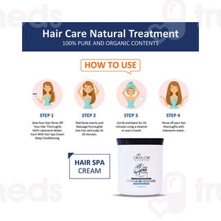 Oxyglow Herbals Hair Spa Cream 1000gm