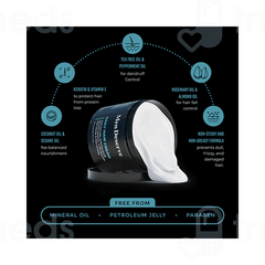 Men Deserve Daily Hair Cream 100gm