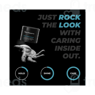 Men Deserve Daily Hair Cream 100gm