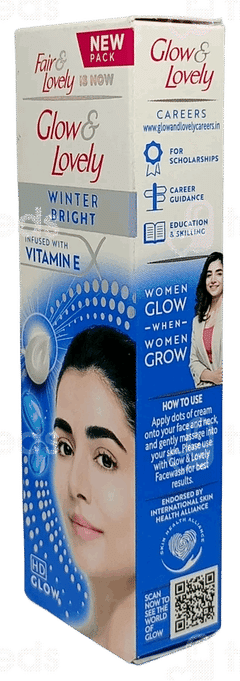 Glow & Lovely New Winter Bright Cream 25Gm