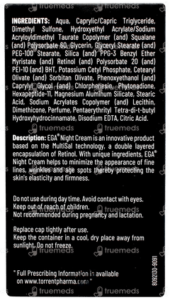 Ega Night Cream 30gm