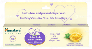Himalaya Baby Rash Relief Cream With Pure Cow Ghee 20Gm