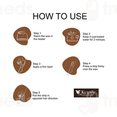 Kuraiy Body Care Chocolate Wax For Hair Remover 600gm Kuraiy Body Care Chocolate Wax For Hair Remover 600gm