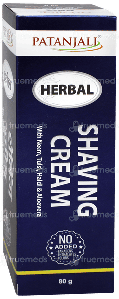 Patanjali Herbal Shaving Cream 80gm Patanjali Herbal Shaving Cream 80gm