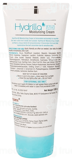 Hydrilla Ad Moisturizing Cream 100Gm