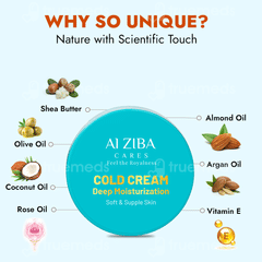Al Ziba Cares Deep Moisturization Cold Cream 100gm