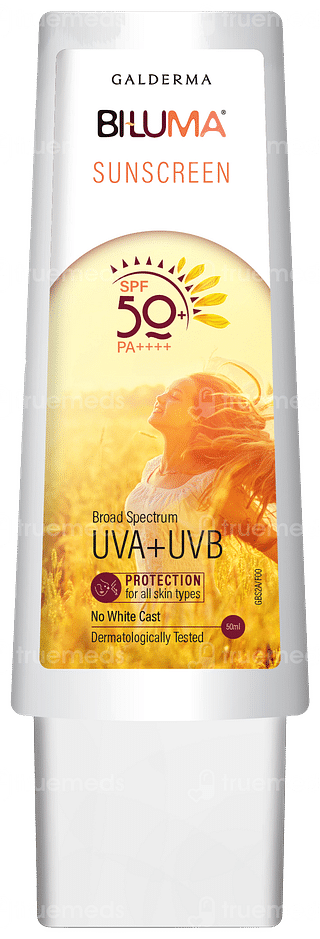 Biluma Spf 50+ Pa++++ Sunscreen 50ml