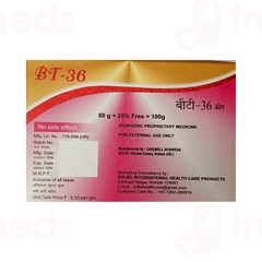 Bt 36 Cream 100gm