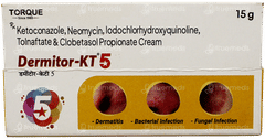 Dermitor Kt 5 Cream 15gm