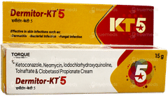 Dermitor Kt 5 Cream 15gm