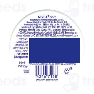 Nivea Soft Light Moisturising Cream 50ml