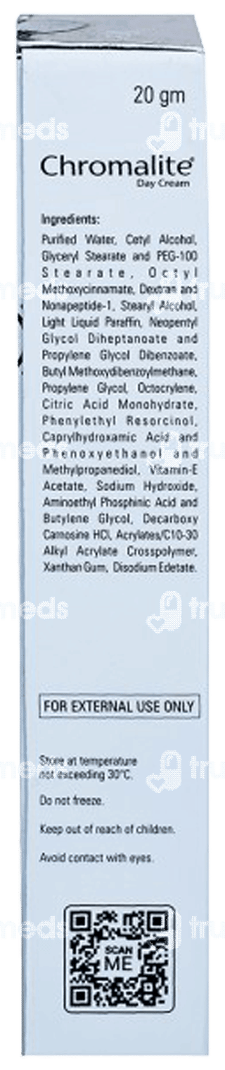 Chromalite Spf 50+ Depigmenting & Skin Lightening Day Cream 20Gm