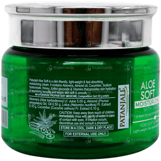 Patanjali Aloe Soft Moisturizing Cream 50Gm