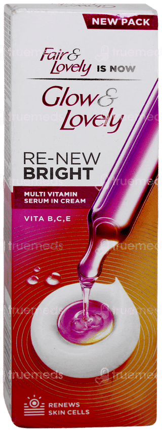 Glow & Lovely Re New Bright Cream 25gm
