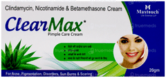 Clear Max Pimple Care Cream 20Gm