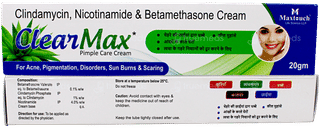 Clear Max Pimple Care Cream 20Gm