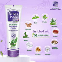 Boro Plus Advanced Ayurvedic Antiseptic Cream 80Ml Boro Plus Advanced Ayurvedic Antiseptic Cream 80Ml