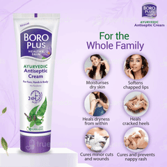Boro Plus Advanced Ayurvedic Antiseptic Cream 80Ml Boro Plus Advanced Ayurvedic Antiseptic Cream 80Ml