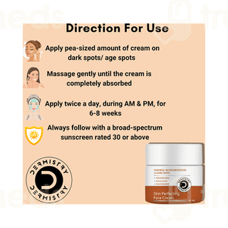Dermistry Fairness No Pigmentation & Dark Spots Skin Perfecting Face Cream 50Ml