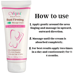 Vigini Natural Actives Bust Firming Massage Cream 100Gm