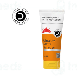 Dermistry Ultra Lite Matte Spf 50 Pa+++ Sunscreen 50ml