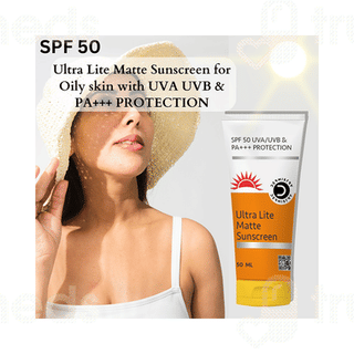 Dermistry Ultra Lite Matte Spf 50 Pa+++ Sunscreen 50ml