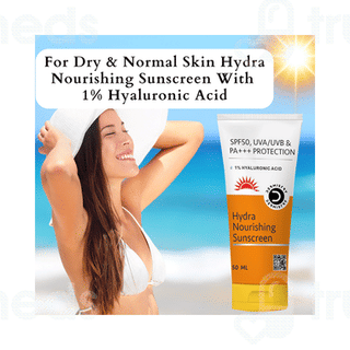Dermistry 1% Hyaluronic Acid Hydra Nourishing Spf 50 Pa+++ Sunscreen 50Ml