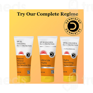 Dermistry 1% Hyaluronic Acid Hydra Nourishing Spf 50 Pa+++ Sunscreen 50Ml