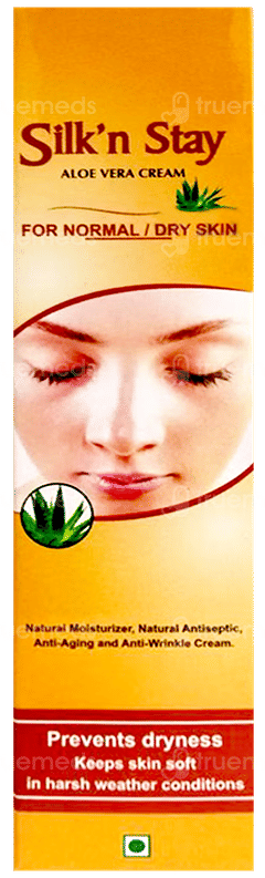 Sbl Silk N Stay Aloe Vera For Normal And Dry Skin Cream 200Gm