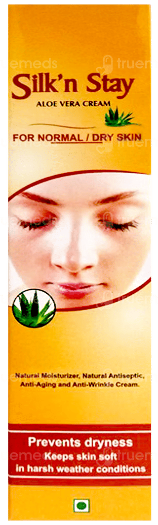 Sbl Silk N Stay Aloe Vera For Normal And Dry Skin Cream 200Gm