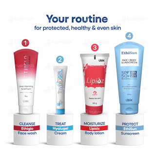 Ethisun Spf 50+ Pa++ Hybrid Sunscreen 200gm