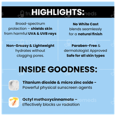 Ethisun Spf 50+ Pa++ Hybrid Sunscreen 200Gm