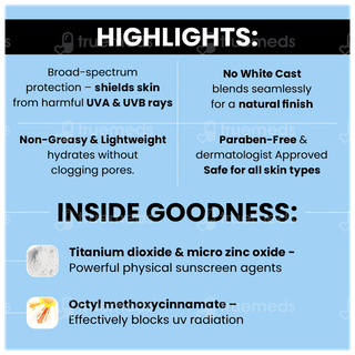 Ethisun Spf 50+ Pa++ Hybrid Sunscreen 200Gm