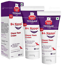 Tedibar B4 Nappi Diaper Rash Cream 75gm Pack Of 2