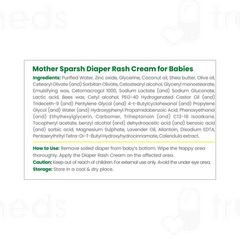 Mother Sparsh Plant Powered New & Improved Diaper Rash Cream 50gm